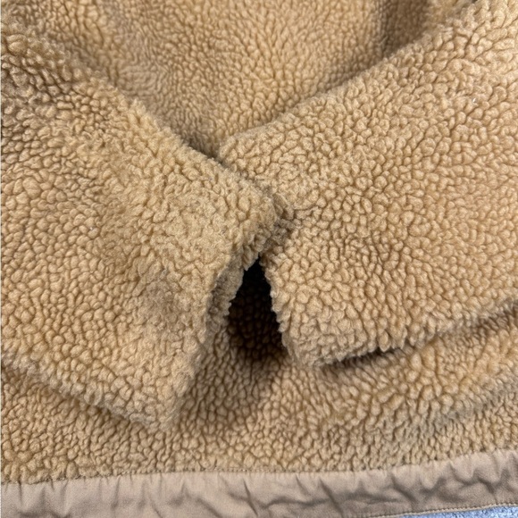 Madewell Portland Faux Shearling Button Down Jacket Womens Size Medium - Picture 7 of 7